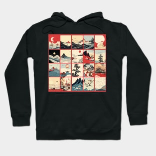 JAPANESE WOODBLOCK PRINTS Hoodie